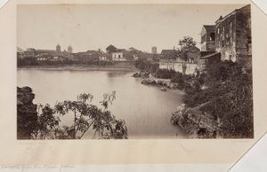 Panama fra paradepladsen af Eadweard Muybridge