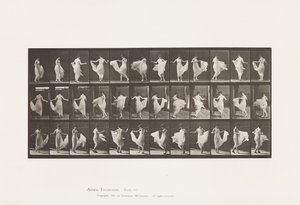 Tallerken 192. Dans (fancy) af Eadweard Muybridge