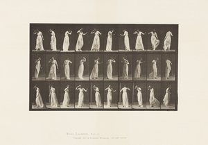 Tavle 194. Dans, 1885 af Eadweard Muybridge