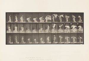Plade 233. Løftesjal, Sætte Om Skuldre, Vende af Eadweard Muybridge