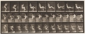 Plade 247. Sæt sig ned Placer fødderne på stolen af Eadweard Muybridge