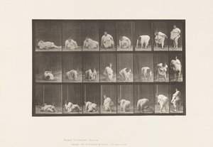 Tavle 268. Opstået fra jorden, 1885 af Eadweard Muybridge