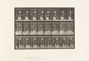 Plade 297. Plænetennis af Eadweard Muybridge