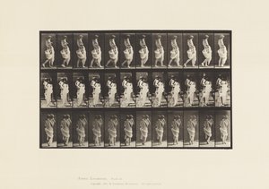 Plade 35. Gående, bærende barn af Eadweard Muybridge