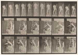 Plade 394. Drejning af et håndsving af Eadweard Muybridge