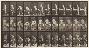 Tallerken 435. Strygetøj af Eadweard Muybridge