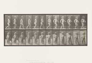Tavle 468. Barn, gående af Eadweard Muybridge
