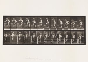 Tavle 473. Barn, Gående ovenpå af Eadweard Muybridge