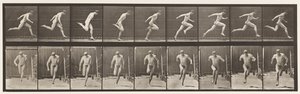 Tavle 68. Løbende, 1872-1885 af Eadweard Muybridge