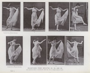 Den menneskelige figur i bevægelse: Udvalg fra serierne 62, 63 og 64 af Eadweard Muybridge