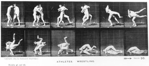 Two Men Wrestling, fra 