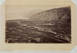 Panagachel-dalen, Guatemala af Eadweard Muybridge