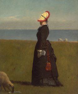 Lam, Nantucket af Eastman Johnson