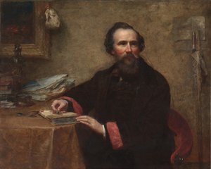 Portræt af Genio C. Scott af Eastman Johnson