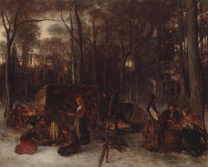 At smage på sukkeret af Eastman Johnson