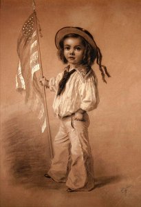 Den unge kommodor af Eastman Johnson