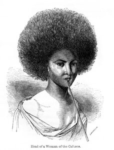Leder af en kvinde fra Cafusos, 1848.