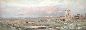 Campagna, nær Rom af Ebenezer Wake Cook