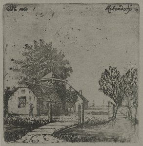 Udsigt over Hekendorp Hekendorp (titel på objekt) af Eberhard Cornelis Rahms
