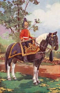 Trommehesten fra 7. Dragoon Guards af Edgar Alfred Holloway