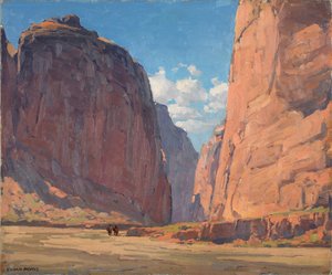 Canyon Portal, ca. 1935 (olie på lærred) af Edgar Alwin Payne