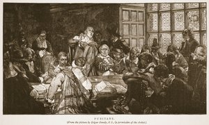 Puritaner, illustration fra 