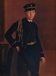 Achille de Gas i en kadets uniform, 1856-1857 af Edgar Degas
