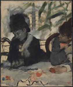 På caféen af Edgar Degas