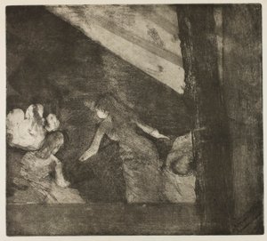 På Café des Ambassadeurs af Edgar Degas
