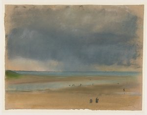 Ved havet af Edgar Degas