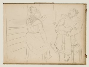 Bordelscenen af Edgar Degas