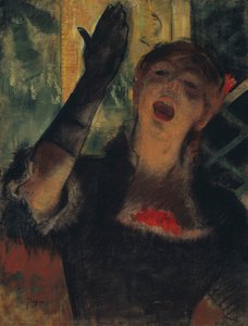 Café Singer af Edgar Degas