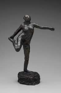 Danser i arabesk (bronze) af Edgar Degas