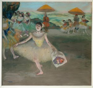 Danser på scenen af Edgar Degas