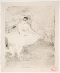Danser på scenen af Edgar Degas