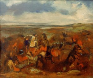 Slaget ved Poitiers af Edgar Degas