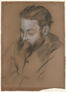 Diego Martelli af Edgar Degas