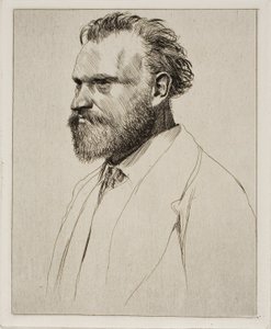 Edouard Manet, portræt i brystlængde af Edgar Degas