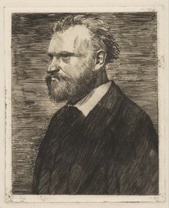 Édouard Manet, Portræt i brysthøjde af Edgar Degas