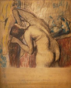 Kvinde har sit toilet af Edgar Degas