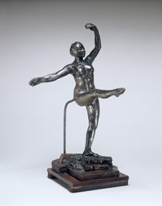 Fjerde position foran, på venstre ben, ca. 18851890. af Edgar Degas