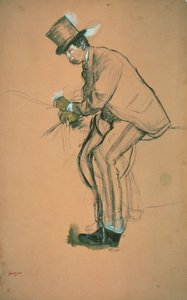 Gentleman Rider af Edgar Degas