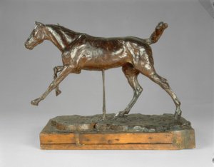 Hest galoperende på højre fod, slutningen af 1880
