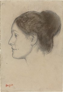 Hortense Valpinçon af Edgar Degas