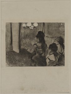 I Salonen af Edgar Degas
