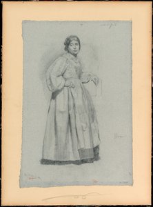 Italiensk (Gaëta) af Edgar Degas