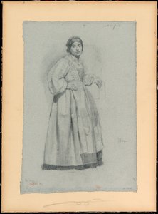 italiensk (Gaëta) af Edgar Degas
