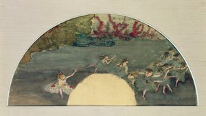 Farandole, 1879 af Edgar Degas