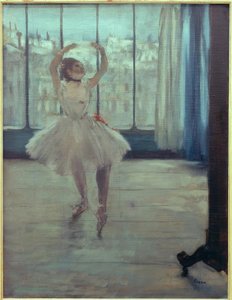 Danseren hos fotografen af Edgar Degas