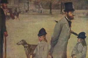 Viscount Lepic, 1875, 1937. af Edgar Degas